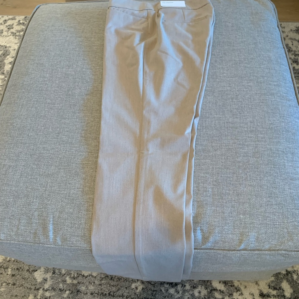Ann Taylor The Straight - sz 6 camel fulll length NWT